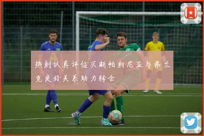 热刺认真评估买断帕利尼亚与弗兰克良好关系助力转会